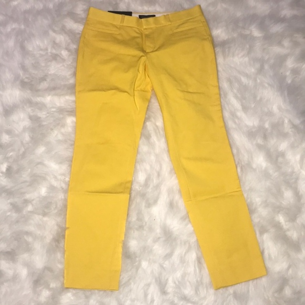 New with Tags Banana Republic Sloan Yellow pants